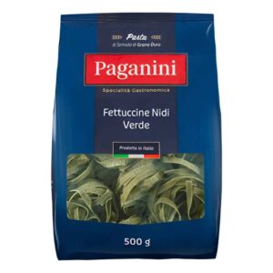 Novo Projeto – 2025-10-25T124437.325 MACARRÃO PAGANINI FETTUCCINE NIDI VERDE 500G