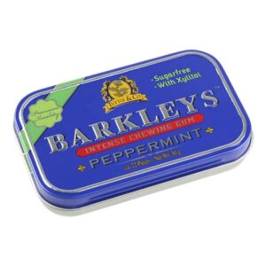 CHICLETE BARKLEYS PEPPERMINT 30G