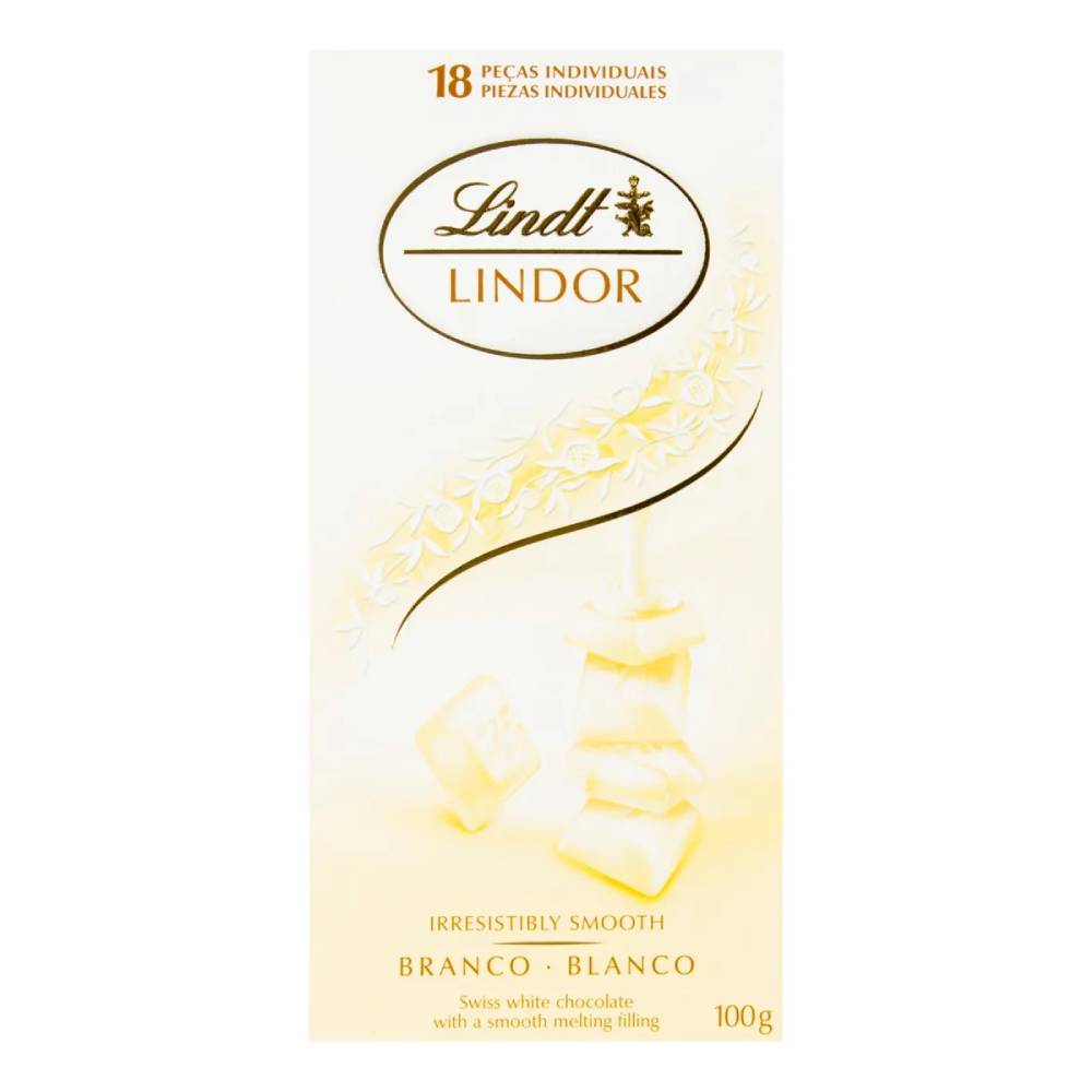 LINDT LINDOR WHITE 100G