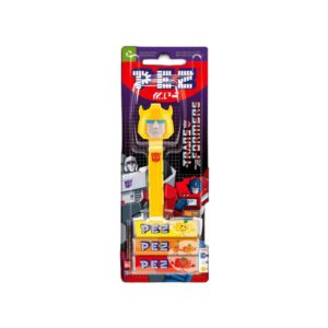 DISPENSER DE BALAS PEZ TRASFORMES BUMBLEBEE 25G