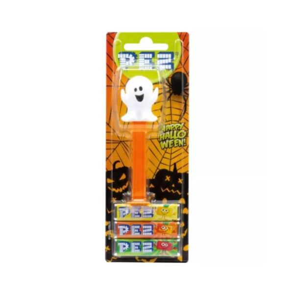 DISPENSER DE BALAS PEZ HALLOWEEN FANTASMA 25G