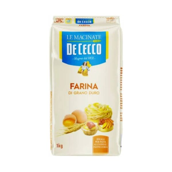 FARINHA DE CECCO GRANO DURO 1KG
