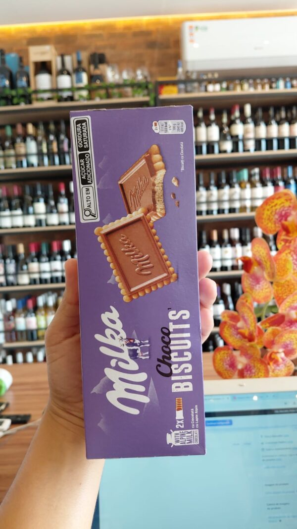 BISCOITO MILKA CHOCO BISCUITS 150G