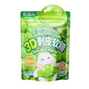 BALA 3D BOBO UVA VERDE 75G