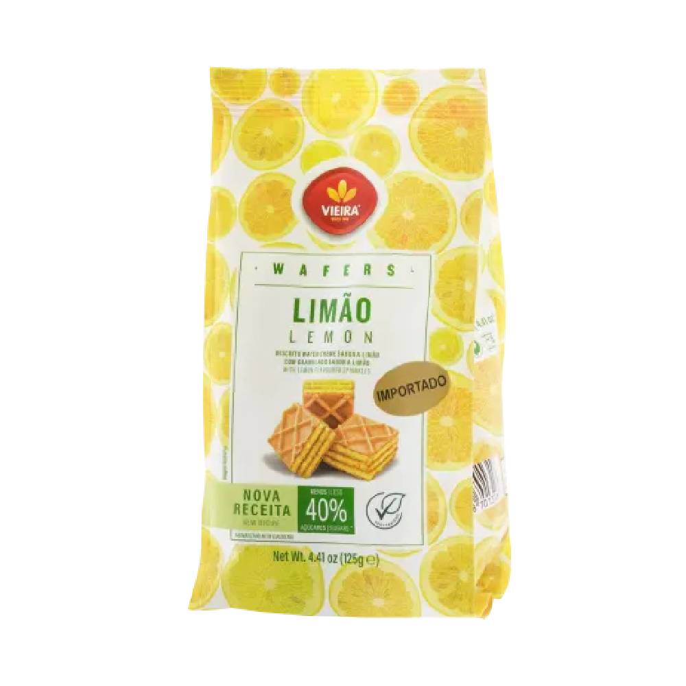 WAFERS VIEIRA LIMÃO 125G