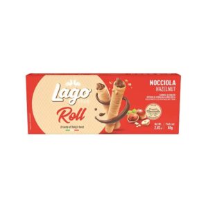 CANUDINHOS LAGO ROLL NOCCIOLA 80G