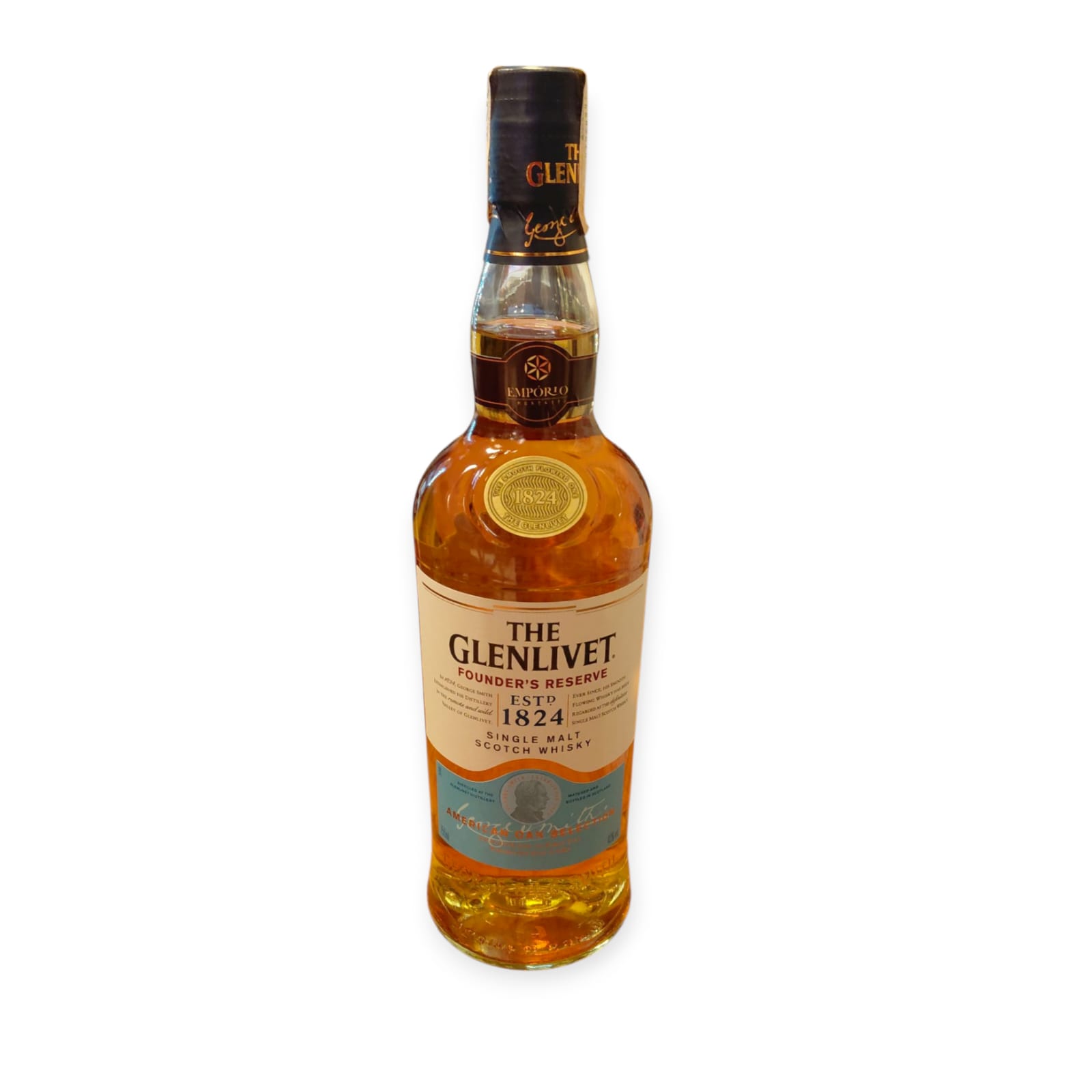 WHISKY ESC THE GLENLIVET FOUNDERS RESERVE 750ML