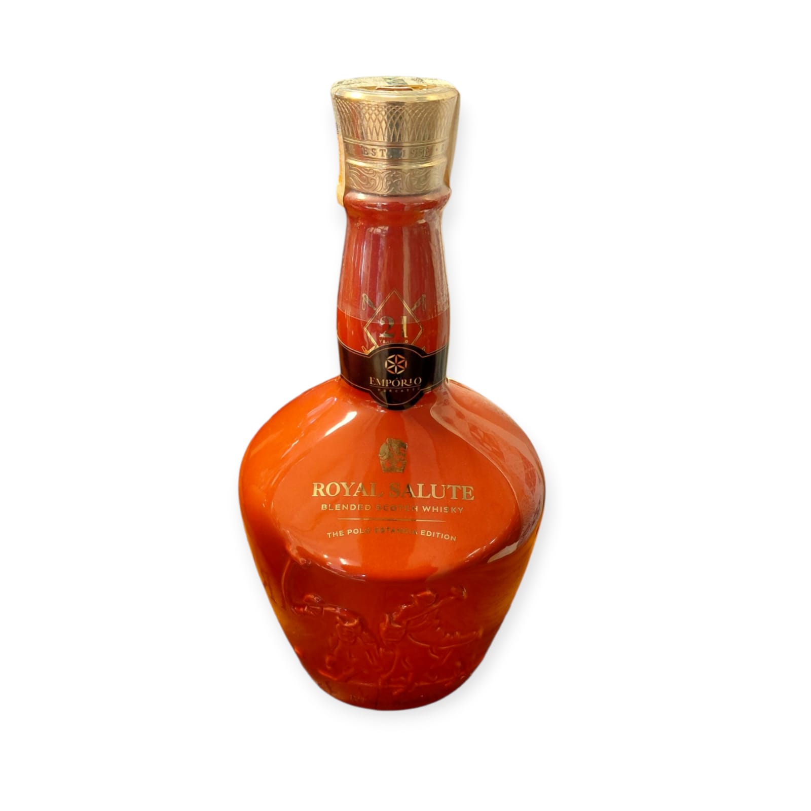 WHISKY ESC ROYAL SALUTE 21 ANOS VERMELHO THE POLO ESTANCIA EDITION 700ML