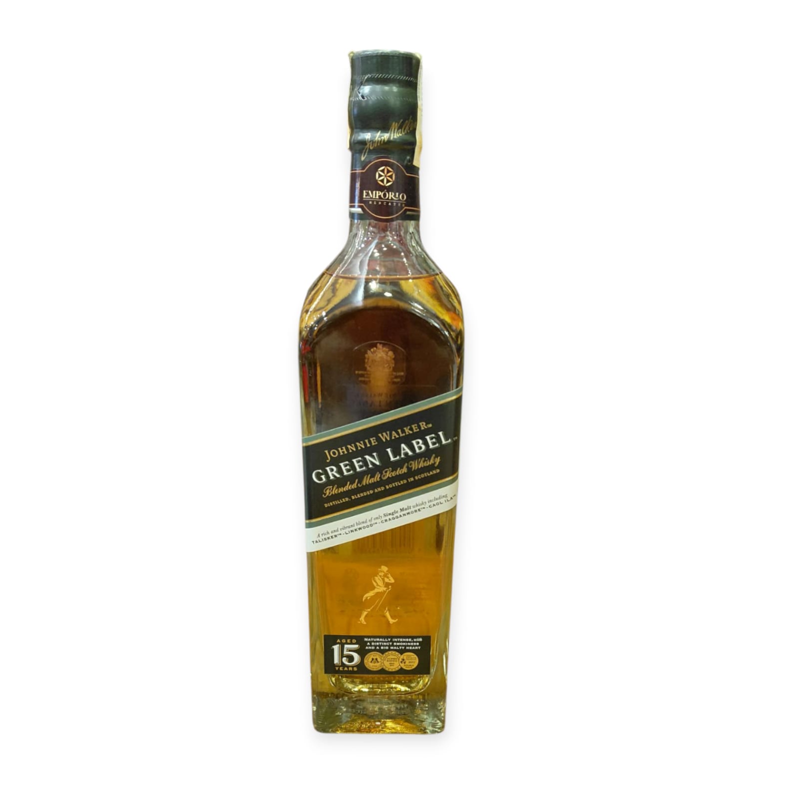 WHISKY ESC JOHNNIE WALKER GREEN LABEL 750ML